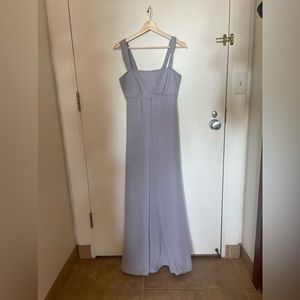 David’s Bridal lavender dress